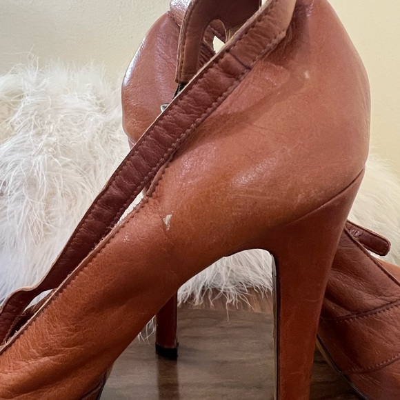 Givenchy Tan Leather Stilettos - Picture 16 of 16